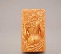Estatua de Resina Personalizada de Mujer Sexy con Espalda Descubierta