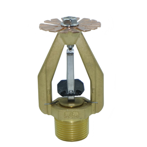 Cabezal <span class=keywords><strong>de</strong></span> rociador contra incendios <span class=keywords><strong>de</strong></span> latón BangMei DN20 74C ESFR-242 <span class=keywords><strong>de</strong></span> respuesta rápida para extinción temprana, colgante para solventes hidrocarbónicos/polares - Product Image 1