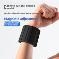 Poids de cheville et de poignet magnétiques personnalisés avec logo, 2 lb, en silicone, pour femmes, accessoires de Pilates, équipement de gym, vente en gros