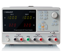 Alimentation CC programmable Siglent SPD3303C, 3 canaux, 220W, triple sortie, source d'alimentation de laboratoire réglable