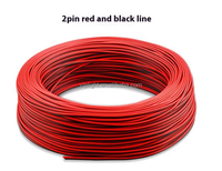 Kabel Listrik 2/3/4/5/6 Pin 18/20/22AWG Konektor JST SM untuk Lampu Strip LED