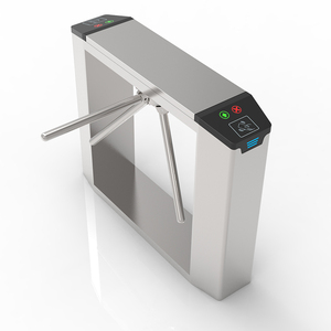 Barrière de sécurité tournante automatique de haute qualité, facilement intégrable avec lecteur de code QR, lecteur d'empreintes digitales et lecteur facial - Product Image 5