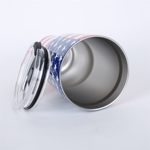 Gobelet à café à double paroi Chauffe-tasse Gobelet à vin 20 oz Tasse de voyage Gobelets en acier inoxydable - Product Image 4