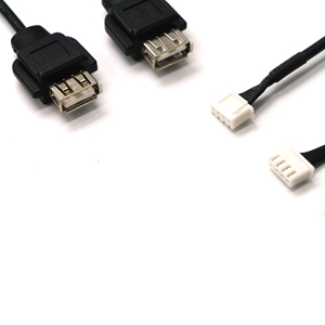 Cable Adaptador USB A Hembra a Terminal de 4 Pines Personalizado para Equipos Industriales - Product Image 3