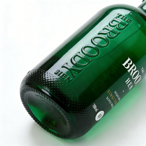 Custom Embossed LOGO <strong>Non</strong> <strong>Alcoholic</strong> Wine Cider Flavored Syrup Bottles Dry Gin Green <strong>Whisky</strong> Glass Bottle 700ml - Product Image 4