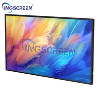 Pantalla Táctil Android de Diseño Delgado INGSCREEN, Montable en Pared, Reproductor de Publicidad Comercial 1080P, Ideal para Centros Comerciales y Ascensores