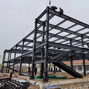 Estructura <span class=keywords><strong>de</strong></span> acero personalizada, cobertizo <span class=keywords><strong>de</strong></span> fábrica/taller/almacén, diseño y procesamiento <span class=keywords><strong>de</strong></span> estructuras <span class=keywords><strong>de</strong></span> acero prefabricadas - Product Image 4