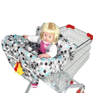 多功能婴儿儿童折叠购物车盖婴儿购物车保护盖儿童安全座椅