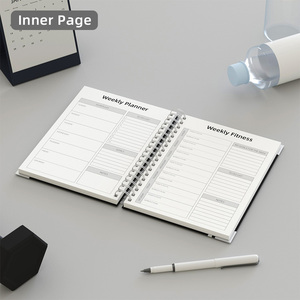 Tùy Chỉnh Xoắn Ốc Trọng Lượng Giảm Cân Phù Hợp Với Cuốn Sách Nhật Ký Tập Thể Dục Kế Hoạch Với Hộp - Product Image 4