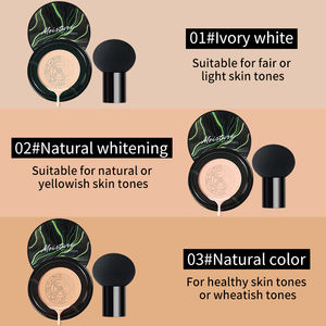 Vente flash - <span class=keywords><strong>Crème</strong></span> <span class=keywords><strong>BB</strong></span> hydratante à couvrance totale avec coussin d'air en forme de champignon - Anti-cernes imperméable longue durée - Product Image 4