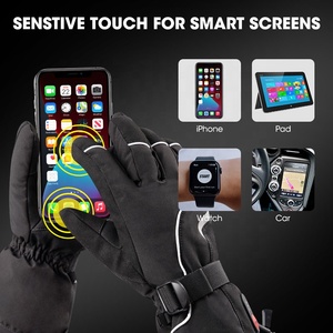 SAVIOR Hiver Snowboard Électrique Étanche Ski Alpin Batterie Rechargeable <span class=keywords><strong>Thermo</strong></span> <span class=keywords><strong>Gants</strong></span> Chauffants - Product Image 2