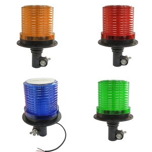 Linh hoạt <span class=keywords><strong>Led</strong></span> hổ phách màu đỏ nhấp nháy đèn hiệu cảnh báo khẩn cấp xoay ánh sáng <span class=keywords><strong>Pipe</strong></span> Mount tín hiệu an toàn đèn cho xe tải - Product Image 4