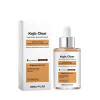 Sérum éclaircissant à l'acide kojique, exfolie les peaux rugueuses, unifie le teint, apaise et répare le complexe cutané