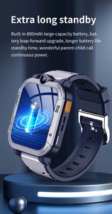 Nouvelle montre connectée pour enfants Y76 pour filles et garçons, carte SIM 4G, écran IPS de 1,83 pouce, appel vidéo, positionnement précis LBS, alliage, Android <span class=keywords><strong>OS</strong></span> - Product Image 3