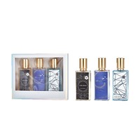 3 flacons de parfum de 50 ml - Parfum longue durée pour femmes arabes du Moyen-Orient, coffret cadeau de Dubaï, parfum pour les occasions spéciales