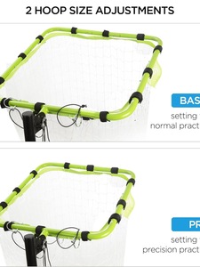<span class=keywords><strong>Filet</strong></span> <span class=keywords><strong>de</strong></span> <span class=keywords><strong>volley</strong></span>-ball à prix avantageux, intérieur et extérieur, réglable en 4 hauteurs et angles, portable, appareil d'entraînement pour le <span class=keywords><strong>volley</strong></span>-ball - Product Image 3