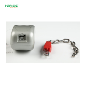Highbright Coin Operated Shopping <b>Trolley</b> Lock with Chain for Supermarket Anti Theft System - Product Image 4
