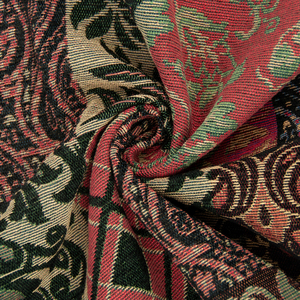 Chenille Jacquard Vải 25% C 43% R 32% Rộng Chiều Rộng Hoa Mô Hình Jacquard Màn Rèm Vải Cho Phòng Khách - Product Image 2