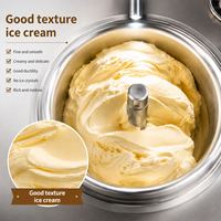 Nouveau modèle de vitrine congélateur vertical pour gelato à double température, avec porte vitrée, congélateur par lots et équipement de réfrigération par air