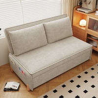 Modernes Stoffsofa-Bett Konvertierbares Schlafsofa Ausziehbare Couch Platzsparendes Polstersofa-Bett Apartment Wohnzimmermöbel