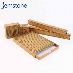 Couvercle d'emballage de produits de luxe de style personnalisé et boîte de base Boîte d'emballage cadeau kraft Boîte de papier d'art - Product Image 4