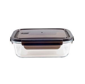 Vente en gros de boîte à lunch rectangulaire en <span class=keywords><strong>Pyrex</strong></span> pouvant être chauffée boîte à bento boîte à bento en verre de réfrigérateur pour le stockage des aliments - Product Image 2