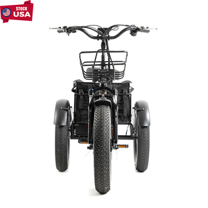 Anlochi chúng tôi kho Giao hàng nhanh Điện Trike 3 bánh xe hàng hóa <span class=keywords><strong>E</strong></span> xe đạp 750W bafang động cơ chất béo lốp <span class=keywords><strong>E</strong></span> ba bánh - Product Image 5
