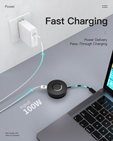 Hub de estación de acoplamiento 7 en 1 al por mayor de fábrica, estación de acoplamiento OEM ODM USB C HUB con adaptador Ethernet y carga PD de 100W