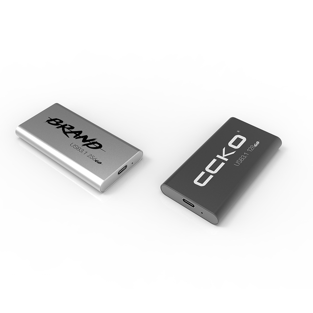 Usb 3.1 256gb 512gb Type-c Pssd Portable Solid State Disk External Hard Drives SSD for PC 1 Year Warranty