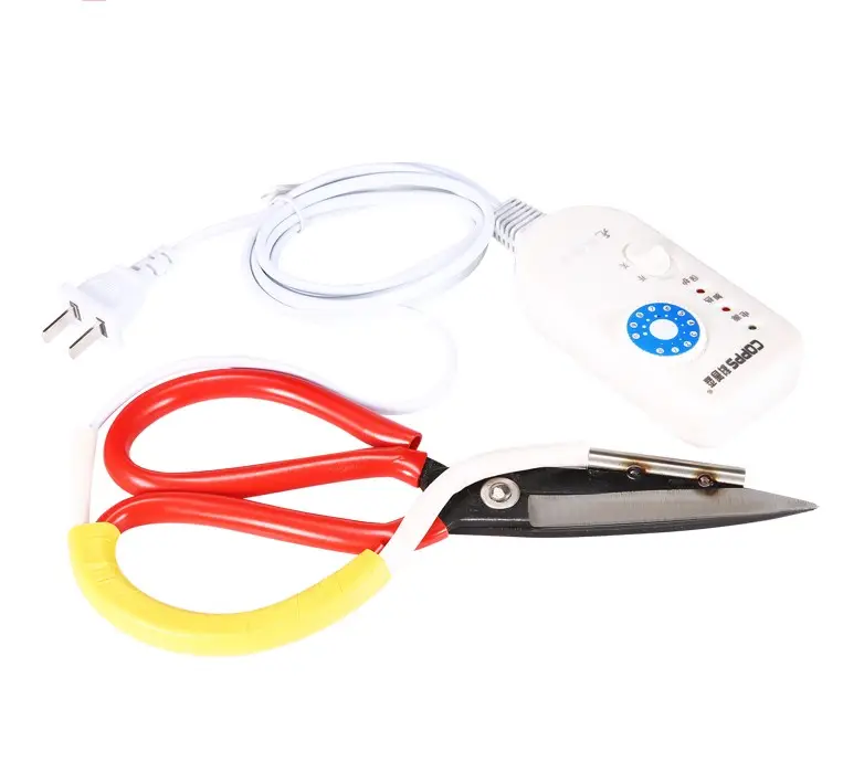 wholesale manufacture hot scissors for fabric heating textile scissors sewing cutting scissors