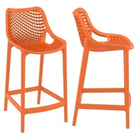 Tabouret haut en PP au design moderne, plusieurs couleurs, chaise de bar en plastique pour cuisine, bar, restaurant