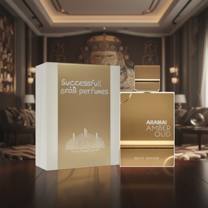 Aramai Amber Oud White Edition Eau De Parfum Spray, Fragranza Legnosa a Lunga Durata, Profumo Unisex - Product Image 2
