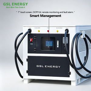 สถานีชาร์จรถยนต์ไฟฟ้าแบบพกพา GSL ENERGY 140kWh แบตเตอรี่ลิเธียมไอออน ชาร์จเร็ว สำหรับธุรกิจ B2B รุ่น X140120 แบบพกพา - Product Image 5