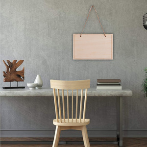 Letrero de Pared de Madera, Forma Irregular, Color Madera Natural, Decoración para el Hogar, Artículo Colgante - Product Image 4