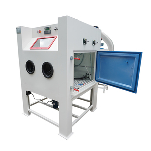 Cabina di Sabbiatura Professionale Completamente Automatica con Piattaforma Girevole per Parti Complesse - Product Image 3