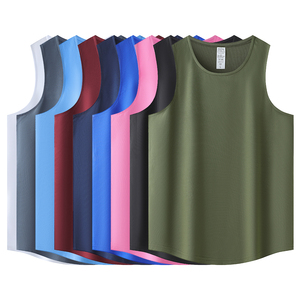 Custom Wholesale Sleeveless Shirt Bodybuilding Exercise Breathable Mesh Hole Running <b>Men</b> Workout Running <b>Singlets</b> - Product Image 4