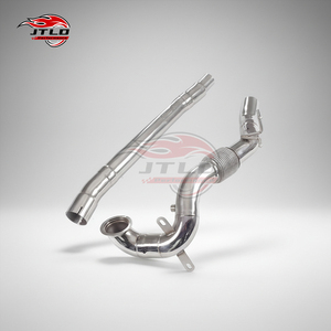 Collecteur d'échappement haute performance pour VW Golf 7.5R <span class=keywords><strong>R</strong></span> MK7.5, Sutechi 750 76mm en acier inoxydable T304 - Product Image 1
