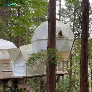 Carpas de <span class=keywords><strong>Camping</strong></span> de Lujo Modernas de Alta Gama para Todas las Estaciones, Carpas con Techo Tipo <span class=keywords><strong>Casa</strong></span> de Árbol, Resistentes a los Rayos UV, Ignífugas e Impermeables - Product Image 1