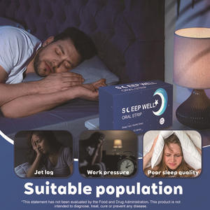 Melatonina, Vitamina B6, L-teanina e Extrato de Raiz de Walrian - 30 Peças por Caixa para Adultos - Product Image 5