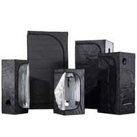 Tente de culture AC Infinity avec porte de type D, revêtement en aluminium à haute réflectivité et isolation thermique 600D