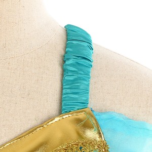 Disfraz <span class=keywords><strong>de</strong></span> <span class=keywords><strong>Princesa</strong></span> <span class=keywords><strong>Jazmín</strong></span> <span class=keywords><strong>de</strong></span> la Lámpara Mágica <span class=keywords><strong>de</strong></span> Aladín, Vestido <span class=keywords><strong>de</strong></span> Ganchillo, Estilo Europeo Americano, Disfraz Infantil <span class=keywords><strong>de</strong></span> Halloween - Product Image 2