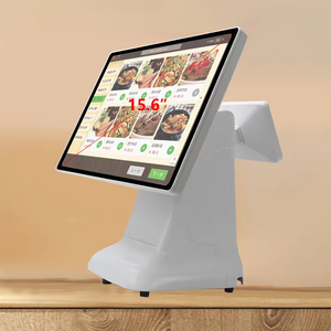 15.6 inch màn hình cảm ứng kép tất cả trong một hệ thống <span class=keywords><strong>POS</strong></span> Tiền mặt đăng ký máy thiết bị đầu cuối <span class=keywords><strong>POS</strong></span> 9.7 "khách hàng hiển thị cho nhà hàng bán lẻ - Product Image 3