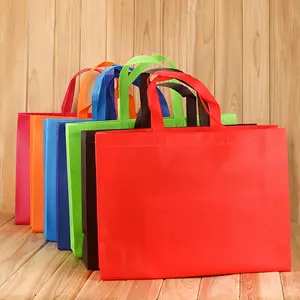 Wholesale Custom Personalized Non Woven Bag Promotional Reusable Cloth Shopping Tote Bags Pp Laminated Non Woven Shopping Bag