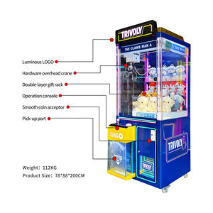 Machine à griffes à monnayeur Premium Naughty Dog WWJ-XXP23 78x88x200CM pour <span class=keywords><strong>centre</strong></span> <span class=keywords><strong>commercial</strong></span> et salle d'arcade - Product Image 2