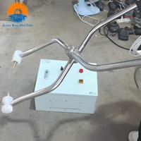 Pistolet Électrique Manuel de Qualité Industrielle pour Étourdissement de Porcs, Dispositif de Choc Haute Tension pour Abattoir de Porcs et Ligne d'Abattage