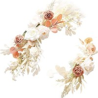 Fleurs artificielles en soie, plantes suspendues en rouleau, vigne de roses, décoration murale vintage chinoise faite à la main pour mariage, maison et jardin