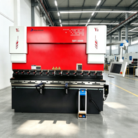 Presse plieuse servo électrohydraulique industrielle 50T2000, machine de pliage CNC efficace pour le traitement de la tôle
