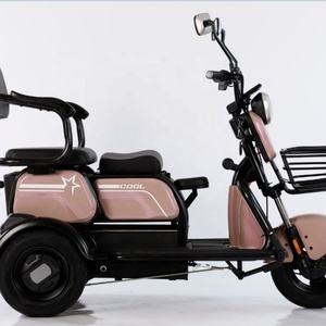 Triciclo Eléctrico al por Mayor para Tres Personas, Bicicleta Eléctrica de 48v 600w y 3 Ruedas - Product Image 3