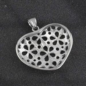 Collar Multicapa con Forma de Corazón, Colgante de Acero Inoxidable, Joyería Conmemorativa, Recuerdo Especial para Mujer - Product Image 4