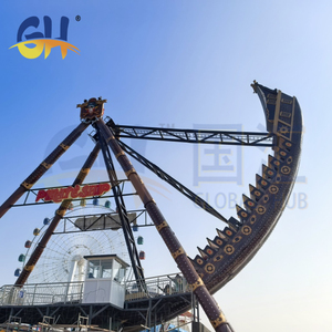 Parc d'attractions sur le thème des pirates Manèges Fairground Swinging Boats Carnaval Ride <span class=keywords><strong>Pirate</strong></span> Ship Ride à vendre - Product Image 5